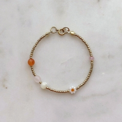 Bransoletka ORANGE DAISY